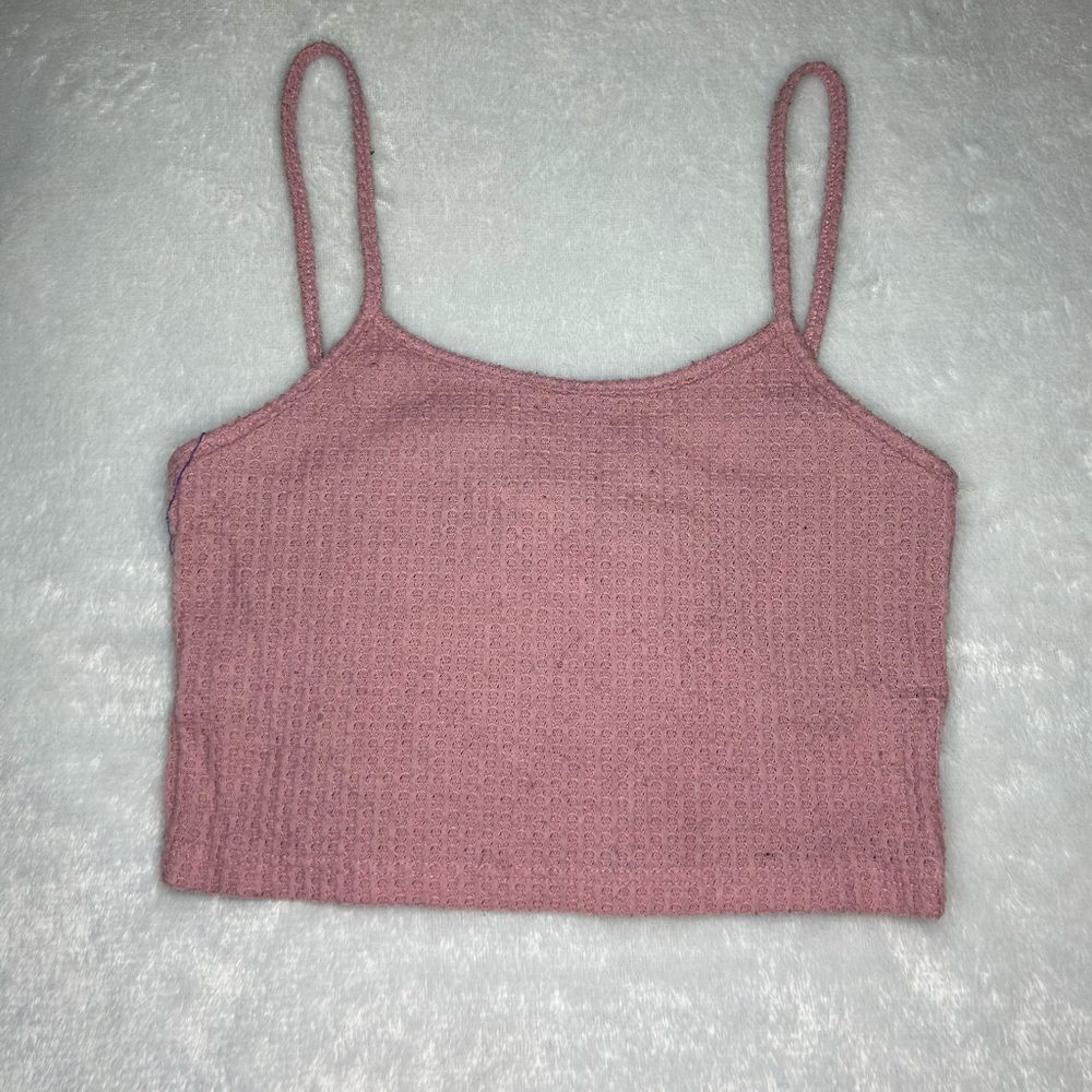 kinda fuzzy pink tank!